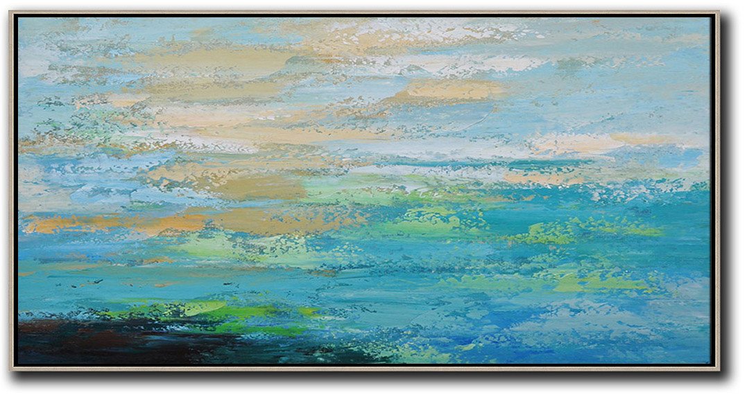 Panoramic Abstract Art #XB48D - Click Image to Close